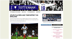 Desktop Screenshot of ilovetottenham.com